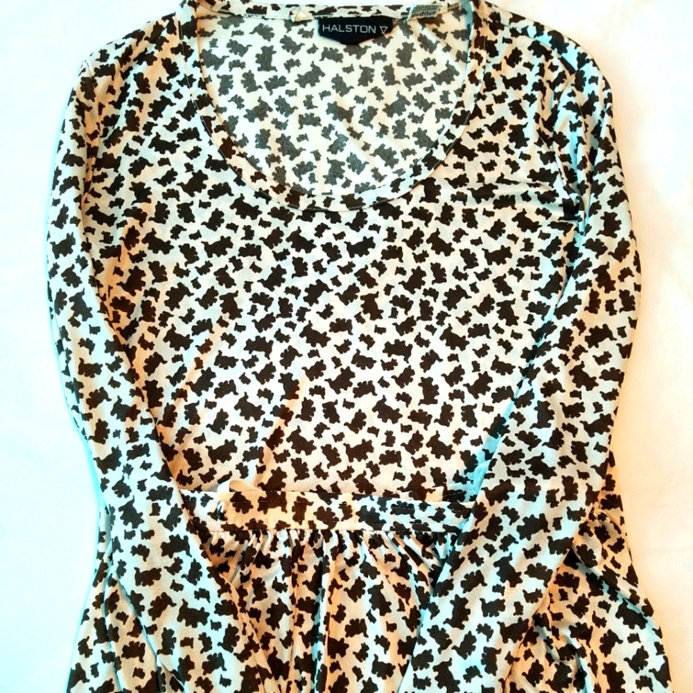 Vintage Halston skirt with matching top